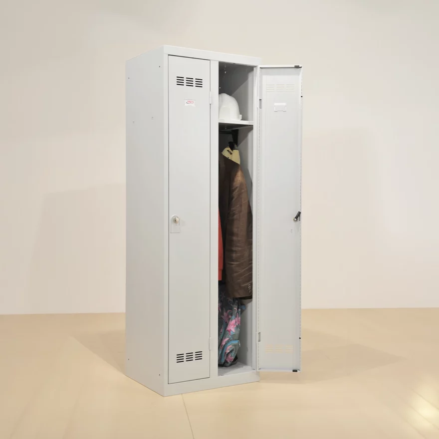 Vestiaire industrie propre gris