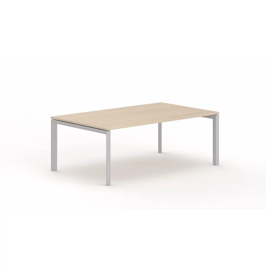 Table de réunion rectangulaire STAR plateau simple