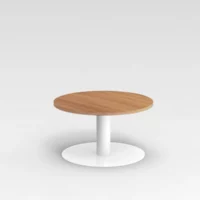 Table basse ronde Rol pied colonne