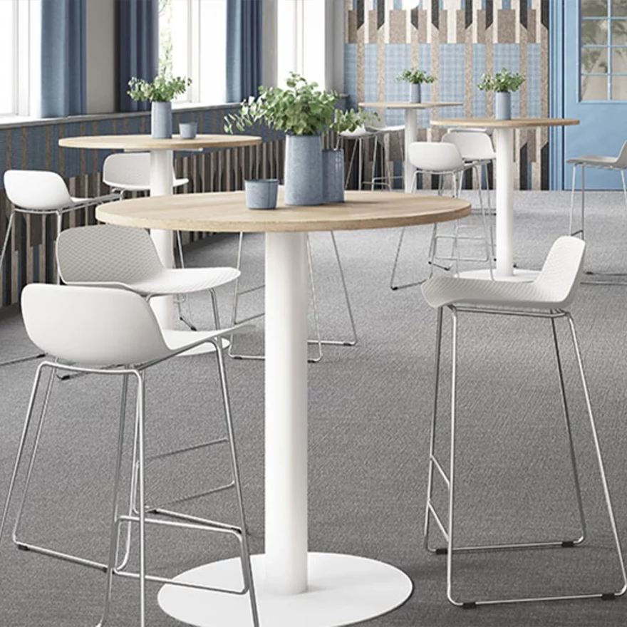 Table haute ronde gamme ROL