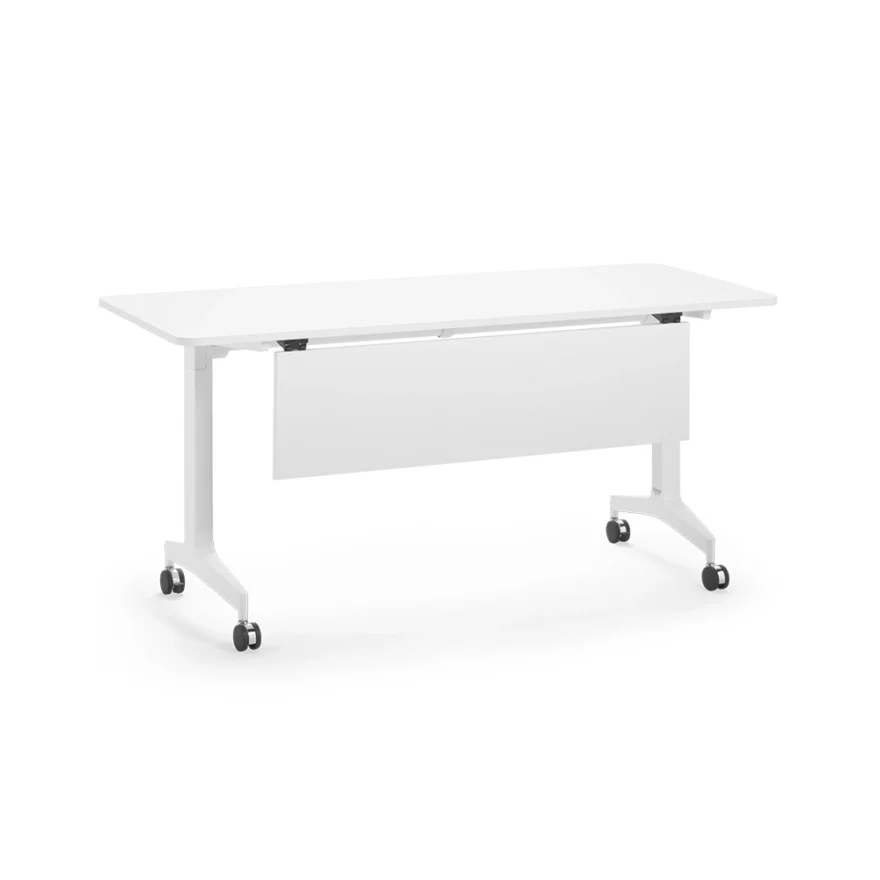 Table abattante rectangulaire sur roulettes gamme Travel