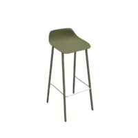 Tabouret polypro Barlouis pour table hauteur 110 cm