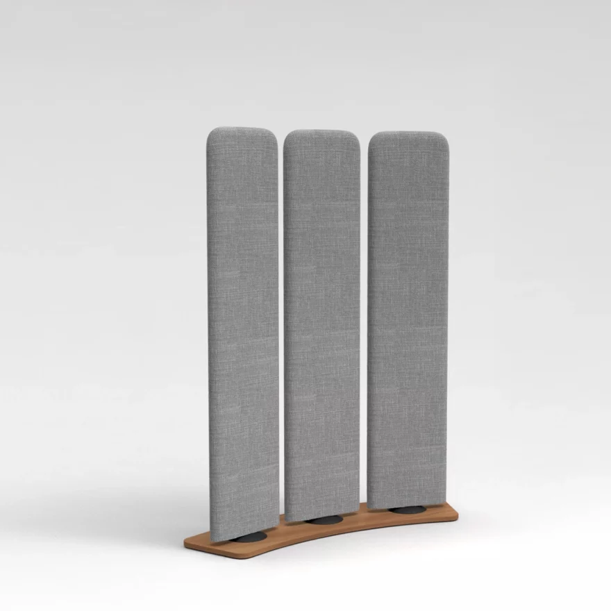 Panneau acoustique rotatif triple