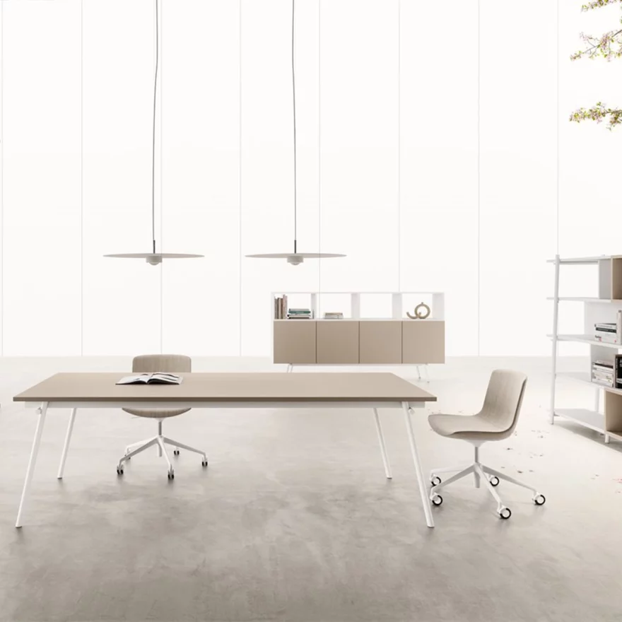 Table de réunion rectangulaire Knot