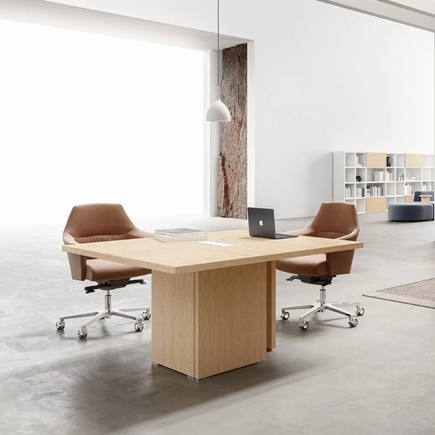 Table réunion carrée Oxford