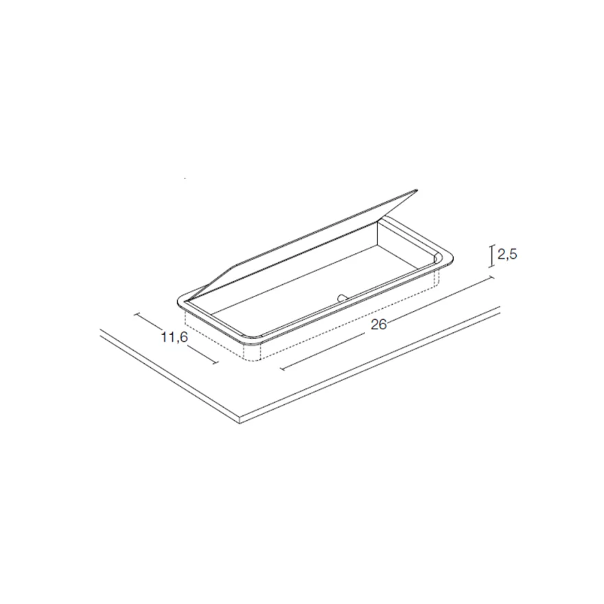 Top access vide pour bureaux Nuvola